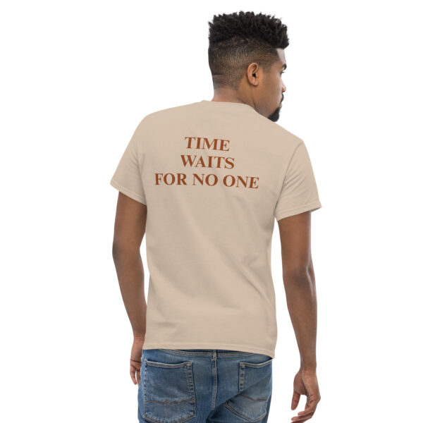 BVANGIO TIME WAITS FOR NO ONE Unisex classic tee - Image 4