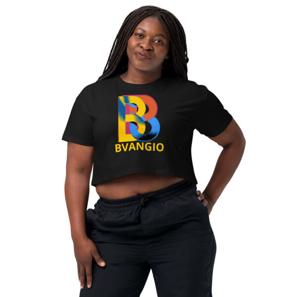 BVANGIO interlocking B's Women’s crop top - Image 2