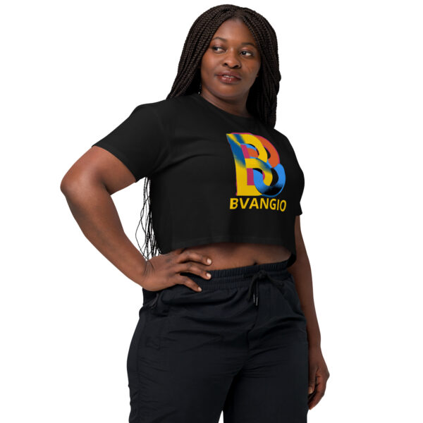 BVANGIO interlocking B's Women’s crop top - Image 3