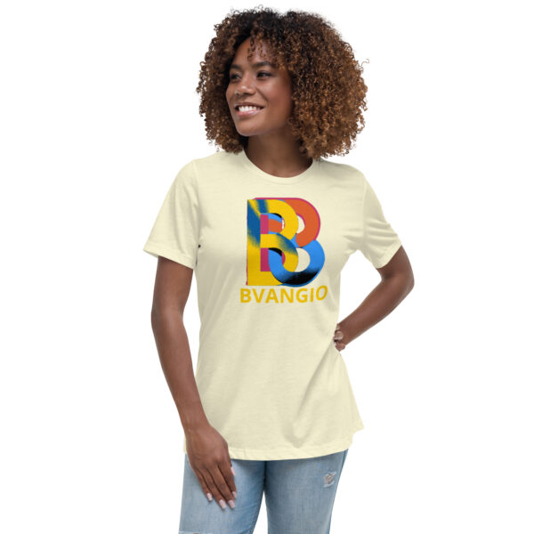 BVANGIO interlocking B's Women's Relaxed T-Shirt - Image 72