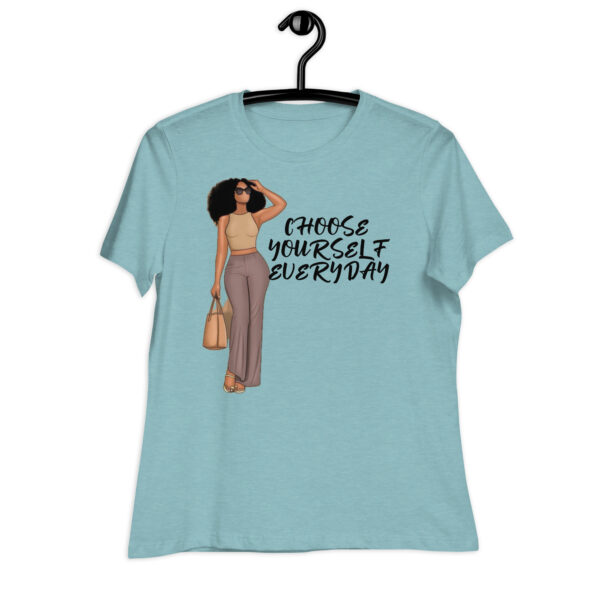 BVANGIO v Choose yourself Women's Relaxed T-Shirt - Image 124