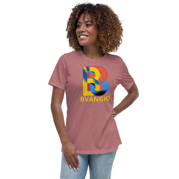 BVANGIO interlocking B's Women's Relaxed T-Shirt - Image 27