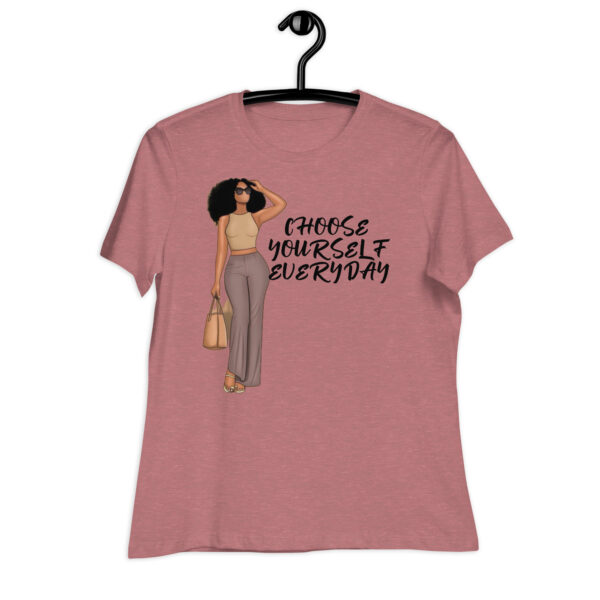 BVANGIO v Choose yourself Women's Relaxed T-Shirt - Image 122