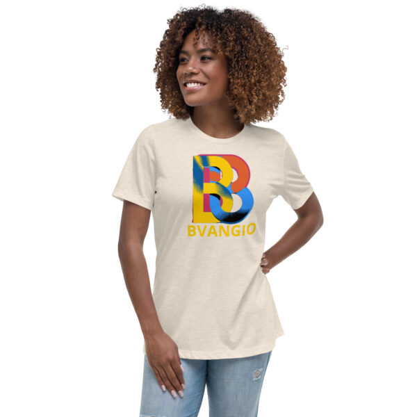 BVANGIO interlocking B's Women's Relaxed T-Shirt - Image 67