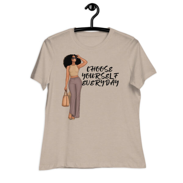 BVANGIO v Choose yourself Women's Relaxed T-Shirt - Image 128