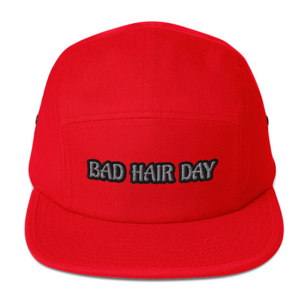 BVANGIO BAD HAIR DAY Five Panel Hat - Image 36