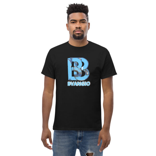 Bvangio Blue/wht Unisex classic tee - Image 3