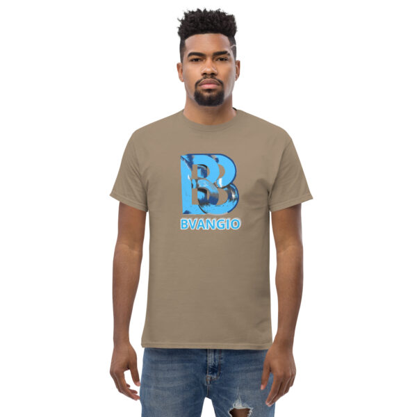 Bvangio Blue/wht Unisex classic tee - Image 11