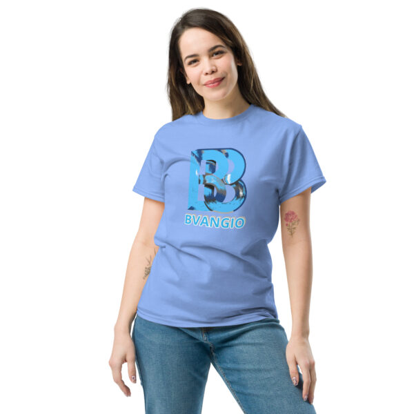 Bvangio Blue/wht Unisex classic tee - Image 39