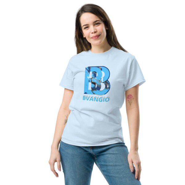 Bvangio Blue/wht Unisex classic tee - Image 47