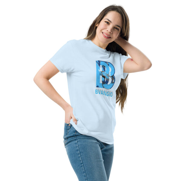 Bvangio Blue/wht Unisex classic tee - Image 48