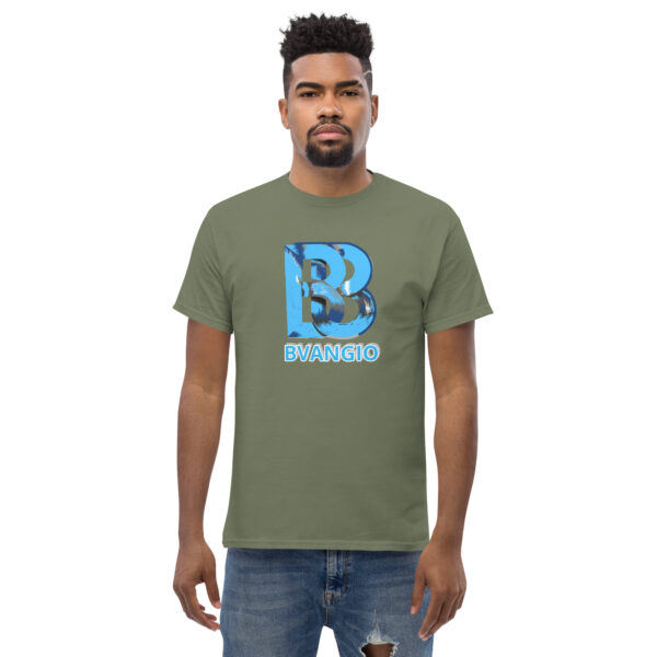 Bvangio Blue/wht Unisex classic tee - Image 9