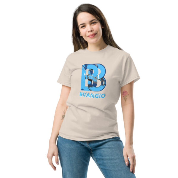 Bvangio Blue/wht Unisex classic tee - Image 45