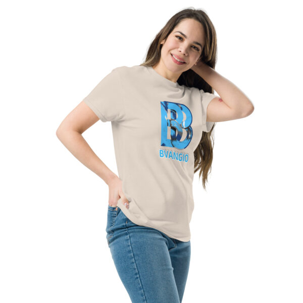 Bvangio Blue/wht Unisex classic tee - Image 46