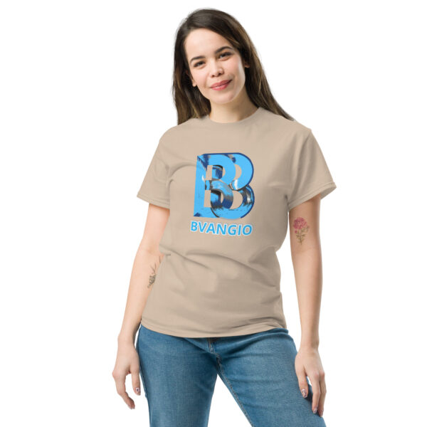 Bvangio Blue/wht Unisex classic tee - Image 43