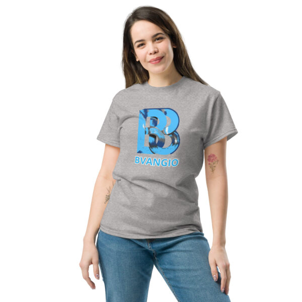 Bvangio Blue/wht Unisex classic tee - Image 41