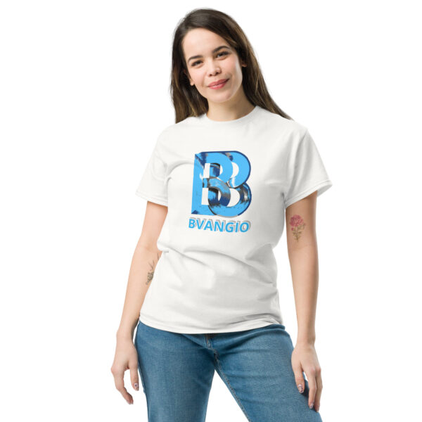 Bvangio Blue/wht Unisex classic tee - Image 49