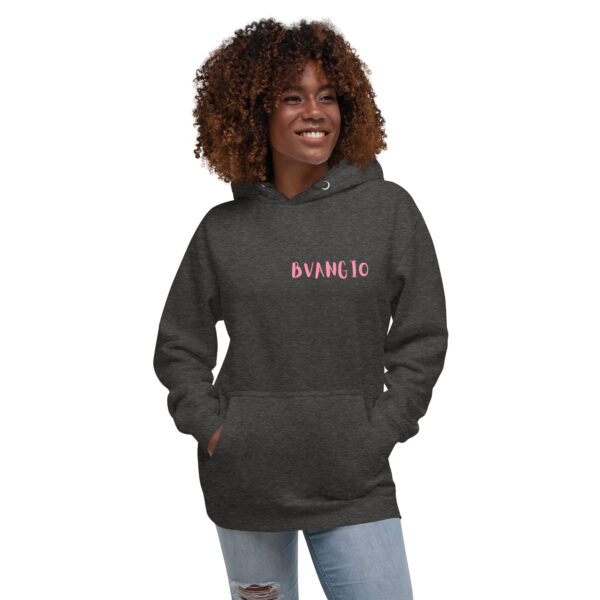 BVANGIO PNK/GRY Unisex Hoodie - Image 4