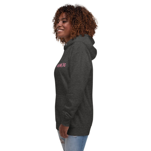 BVANGIO PNK/GRY Unisex Hoodie - Image 6