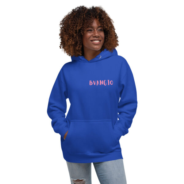 BVANGIO PNK/GRY Unisex Hoodie - Image 7