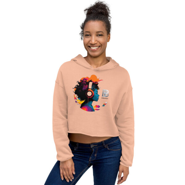 BVANGIO Headphone Crop Hoodie