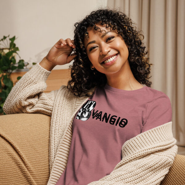 BVANGIO BLURRED Women's Relaxed T-Shirt - Image 6