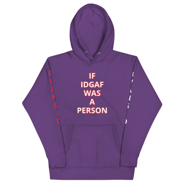 BAD IDGAF Unisex Hoodie - Image 27