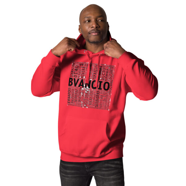 BVANGIO LETTERS Unisex Hoodie - Image 8